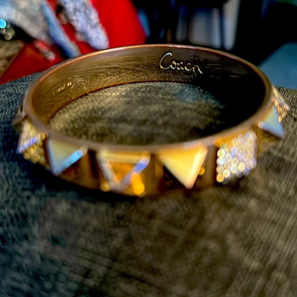 Coach Pyramid Bracelet in Pristine Condition worn once!